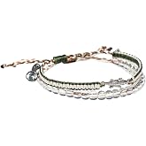 4ocean Stack Bracelet - Removes 1 Pound of Ocean Trash - Adjustable, Unisex, Handcrafted from Recycled Materials - Supports Marine Life Conservation