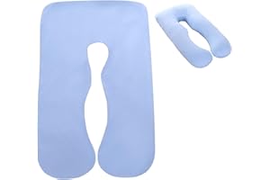 U Shaped Pregnancy Pillow Cover, Comfortable Maternity Pillowcase, Breathable Sleeping Maternity Pillowcases, U Shaped Full B