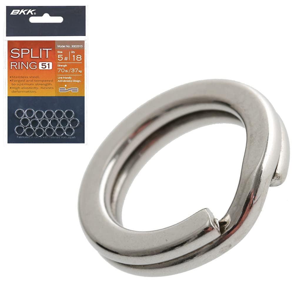 BKK Saltwater Lure Fishing Accessories SPLIT RING 51