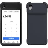 Protective Bumper Case and Screen Protector for Square Handheld (Black)