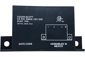 CESAR-SCOTT, INC. Cesar-Scott 120V 2+0 Manual Spark Module - 2 Outputs, 14KV, CSA Approved, RoHS Compliant