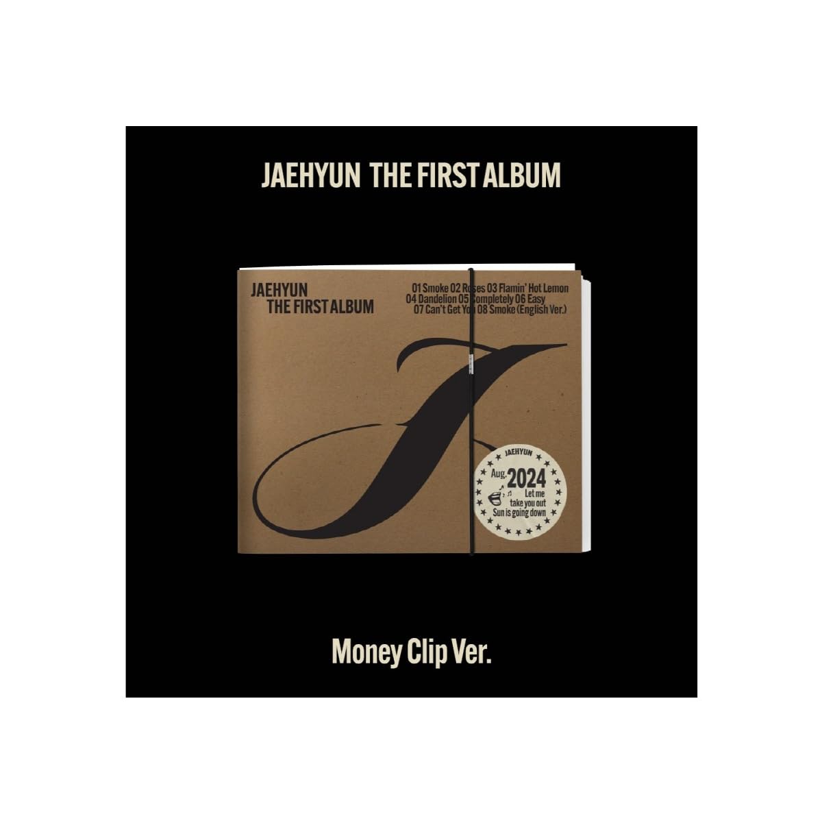 JAEHYUN NCT - 1st Album J [Money Clip Ver.]