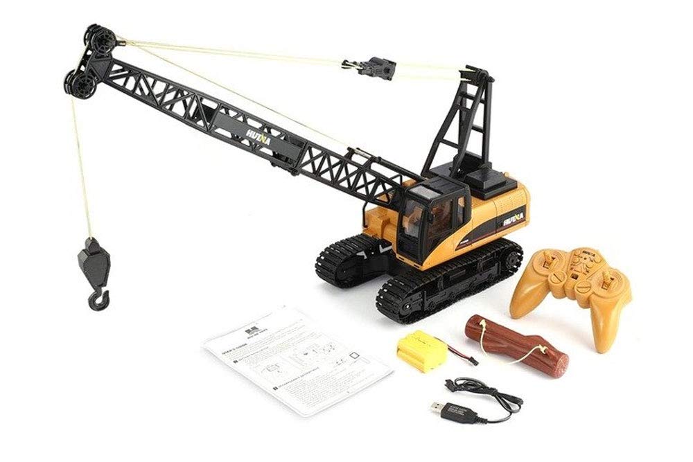 Huina CY1572 RC Constuction Vehicle, Yellow/Grey