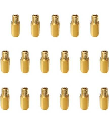 Amagogo Kupfer Main Jet Kit - 9 Düsen 130-150 Für Vergaser