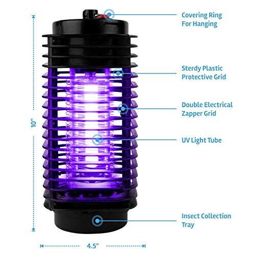 Bug Zapper Mosquito Trap Insect Killer Indoor & Outdoor Insect Zapper