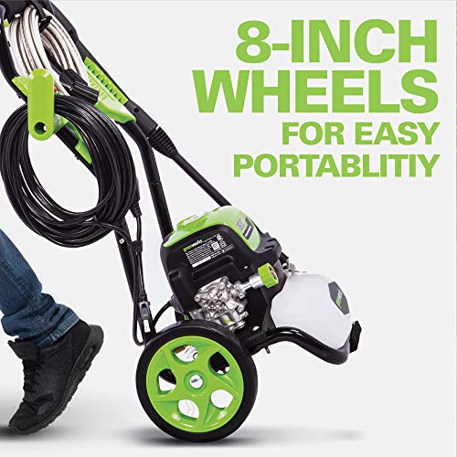 Greenworks GPW1800 Electric Pressure Washer 1800 PSI 13 Amp 1.1 GPM