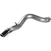 Flowmaster 817837 American Thunder Axle-Back Exhaust Kit without Muffler 2.5 Inch 409 Stainless Steel 3 Inch Polished 304 Tip Compatible with 2018-2024 Jeep Wrangler JL 2.0L Turbo 3.6L V6 2 &amp; 4 door