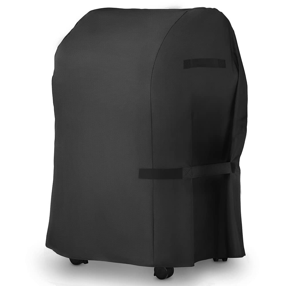 Photo 1 of LBTING Grill Cover, 40-inch Heavy Duty 300D Oxford Waterproof Windproof UV Resistant BBQ Gas Grill Cover for Outdoor Barbecue Fit Most Brands Weber, Brinkmann, Char Broil, Holland