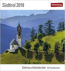 Sudtirol Kalender 2019 Sehnsuchtskalender 53 Postkarten Amazon De Harenberg Bucher