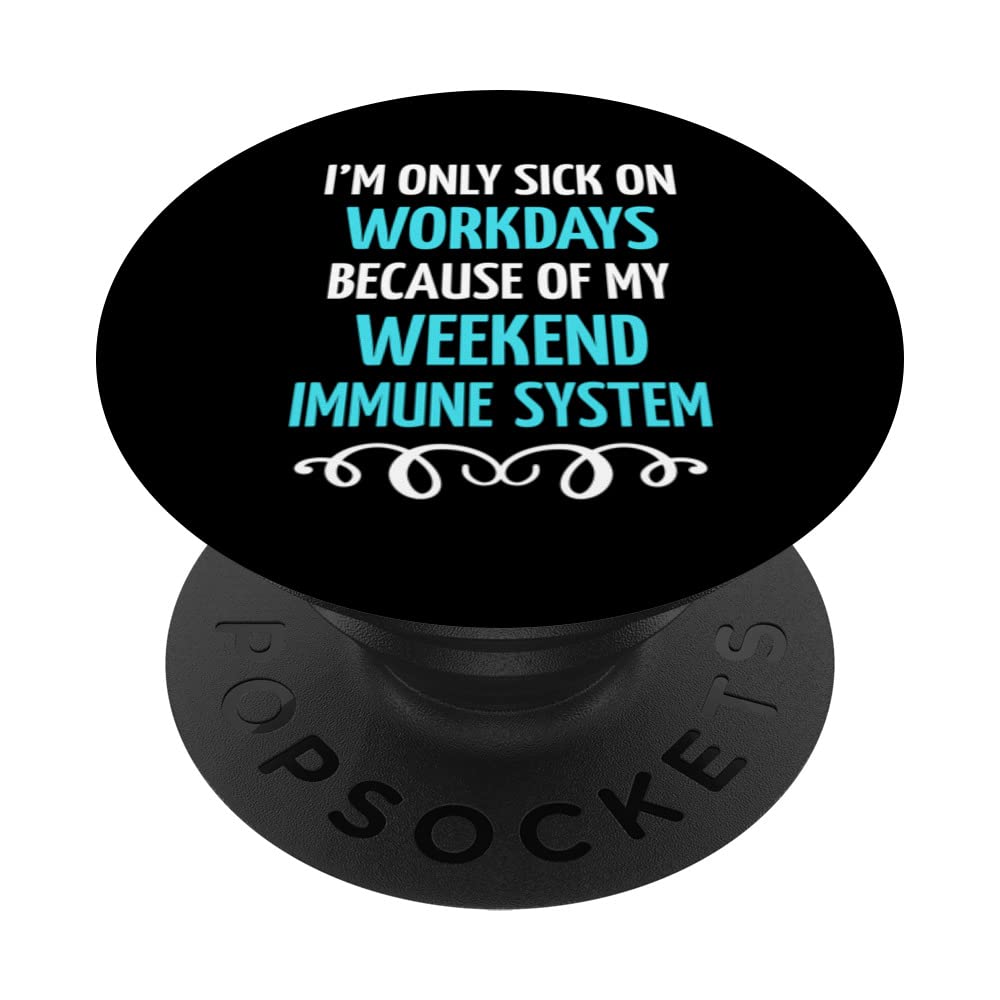 Immune System - Workday Immune System Joke Immune PopSockets Swappable PopGrip