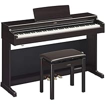 Amazon.com: Yamaha YDP164 Arius Series Piano with Bench, Dark 