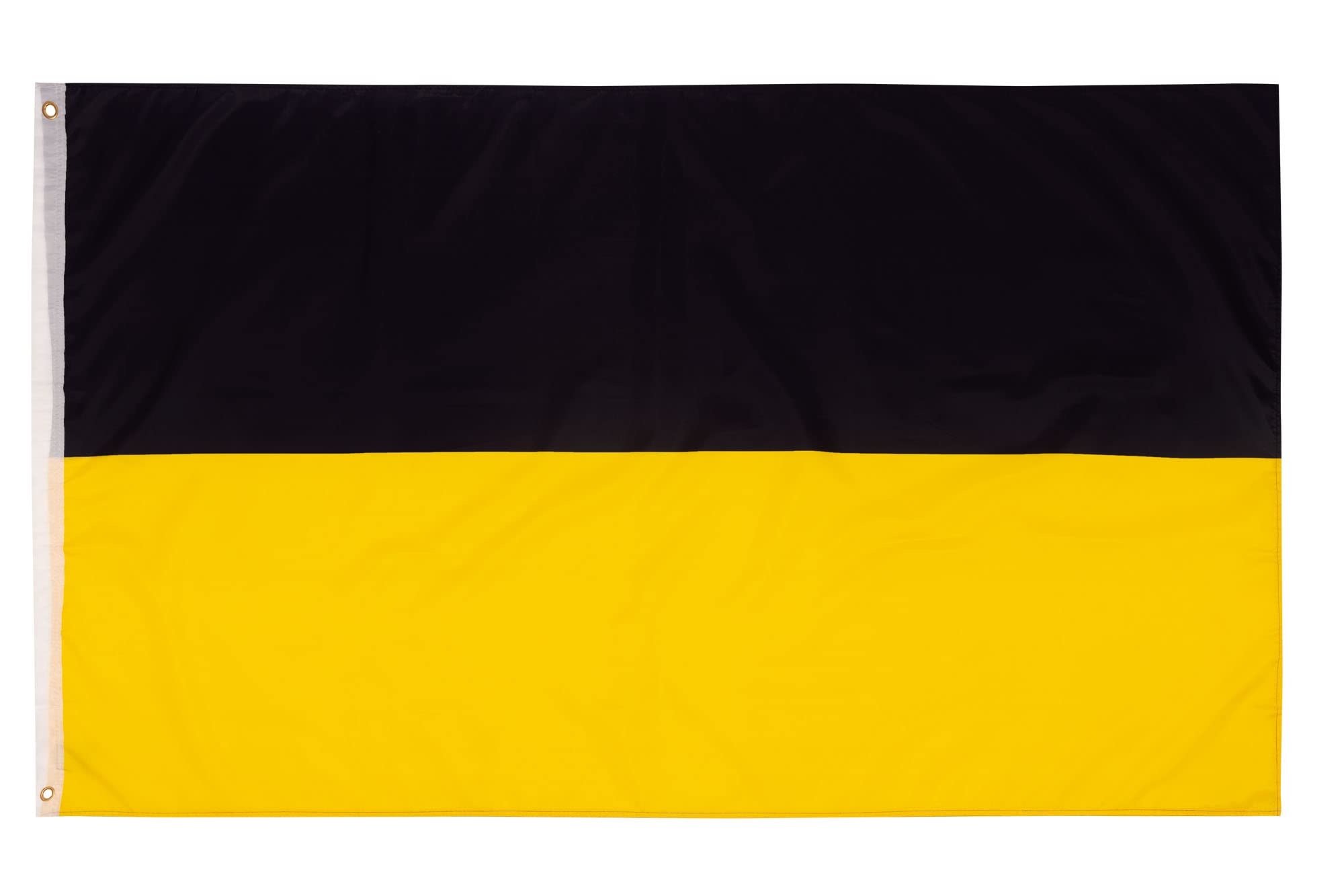 PHENO FLAGS Baden-Württemberg flag - German flag 3x5ft with brass eyelets - weatherproof flag for flagpole - 100% polyester – 90x150cm