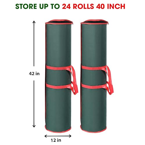 ProPik Wrapping Paper Storage Bag Gift Wrap Holder Organizer