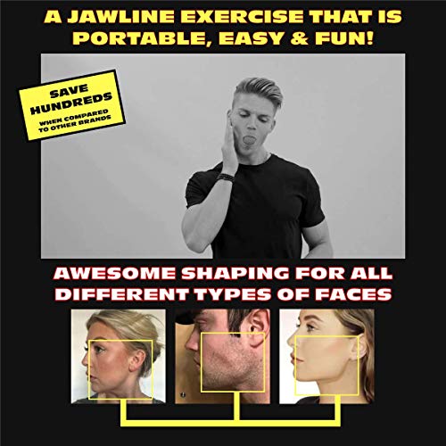 JAW BALLS Jaw Exerciser & Double Chin Reducer The Best Jawline
