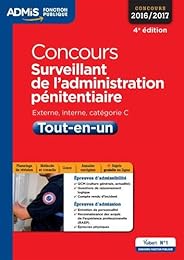 Concours surveillant de l'administration pénitentiaire