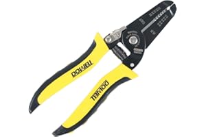 DOWELL 22-30 AWG Wire Stripper Wire Stripping Tool Wire Cutter And Multi-Function Hand Tool，Professional Handle Design And Refined Craftsmanship.
