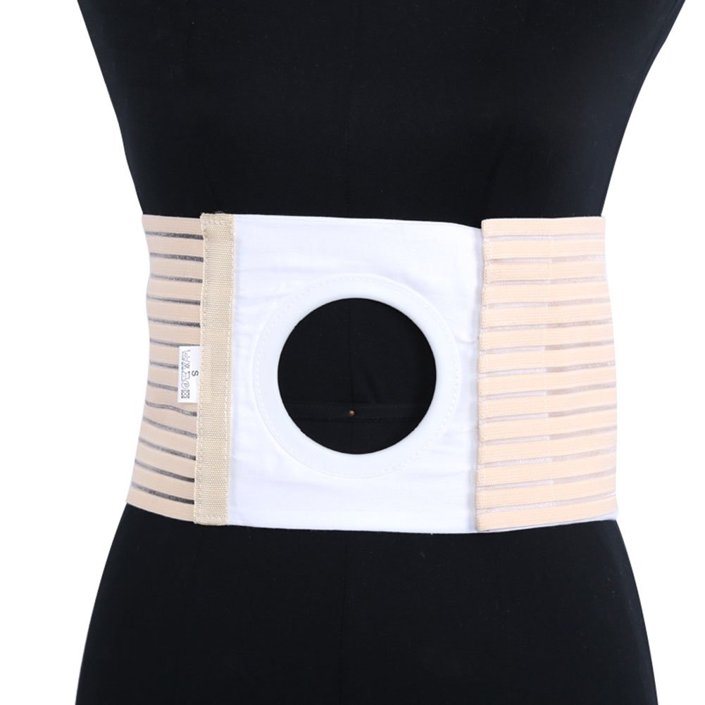 Fitlyiee Elastic Ostomy Hernia Belt for Waist Abdominal with Breathable