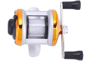 Portable Winter Ice Fishing Reel, High Strength Reel Wheel, Outdoor Casting Tackle, Durable Wire Design, for Winter Fishing, 