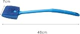 kuou Aquarium Fish Tank Cleaning Sponge Brush Long Handle Double Face view 3