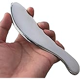 NCCYOOT Gua sha Tool gua sha Stainless Steel iastm Tool Gussha Massage Tool Muscle Scraping Tool for Soft Tissue Therapy and Reduce Arms,Back, Legs, Neck Muscle Pain(I)…