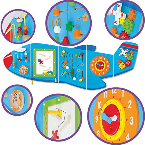 Panneaux D'activités Muraux Learning Advantage – Avion Pour Enfants