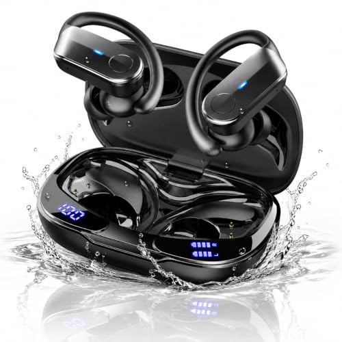 Ordtop Wireless Earbuds with Earhooks