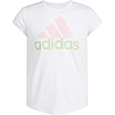 adidas Girls Short Sleeve Scoop Neck Tee 22