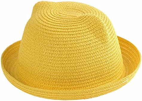AStorePlus 2017 Fashion Design Adults Unisex Fashion Cute Women Cat Ears Summer Girls Beach Style Straw Sun Girl Hat Cap