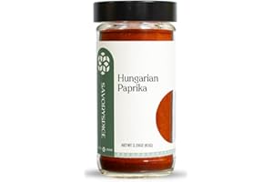 SAVORY SPICE SHOP Savory Spice Hungarian Paprika (2.15 oz) - Authentic Sweet Hungarian Paprika Powder (Csemege) for Goulash, Chicken Paprikash & Everyday Cooking