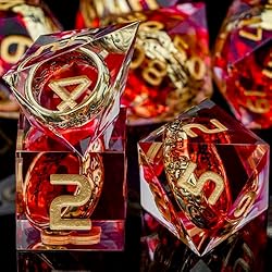 ORIFANTOU Magic Lord of The Rings DND Dice Set