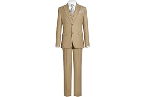 Marvelous Kids Boys' Formal Slim Fit Suit Set, Ring Bearer Outfit