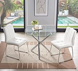 Bacyion New Dining Table Chairs Set