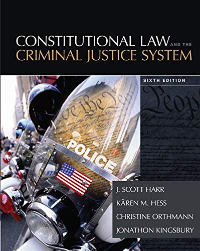 Constitutional Law+Crim.Justice (Cloth)