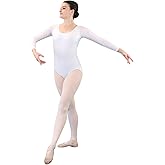 Danzcue Womens Basic Long Sleeve Leotard