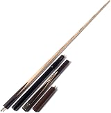 CUESOUL 57" 3/4 Jointed Snooker Cue 18oz with Extensions & Case view 2