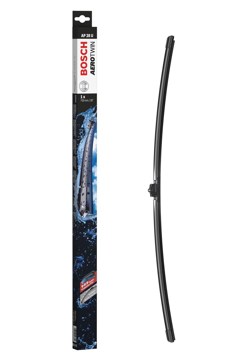 Bosch Aerotwin AP 28 U - Front Windscreen Wiper - Replacement Blade - Comes with Modular Adapters - 1 Blade, 700mm
