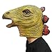 CreepyParty Halloween Costume Party Animal Latex Jurassic Head Mask Dinosaur Stegosaurus