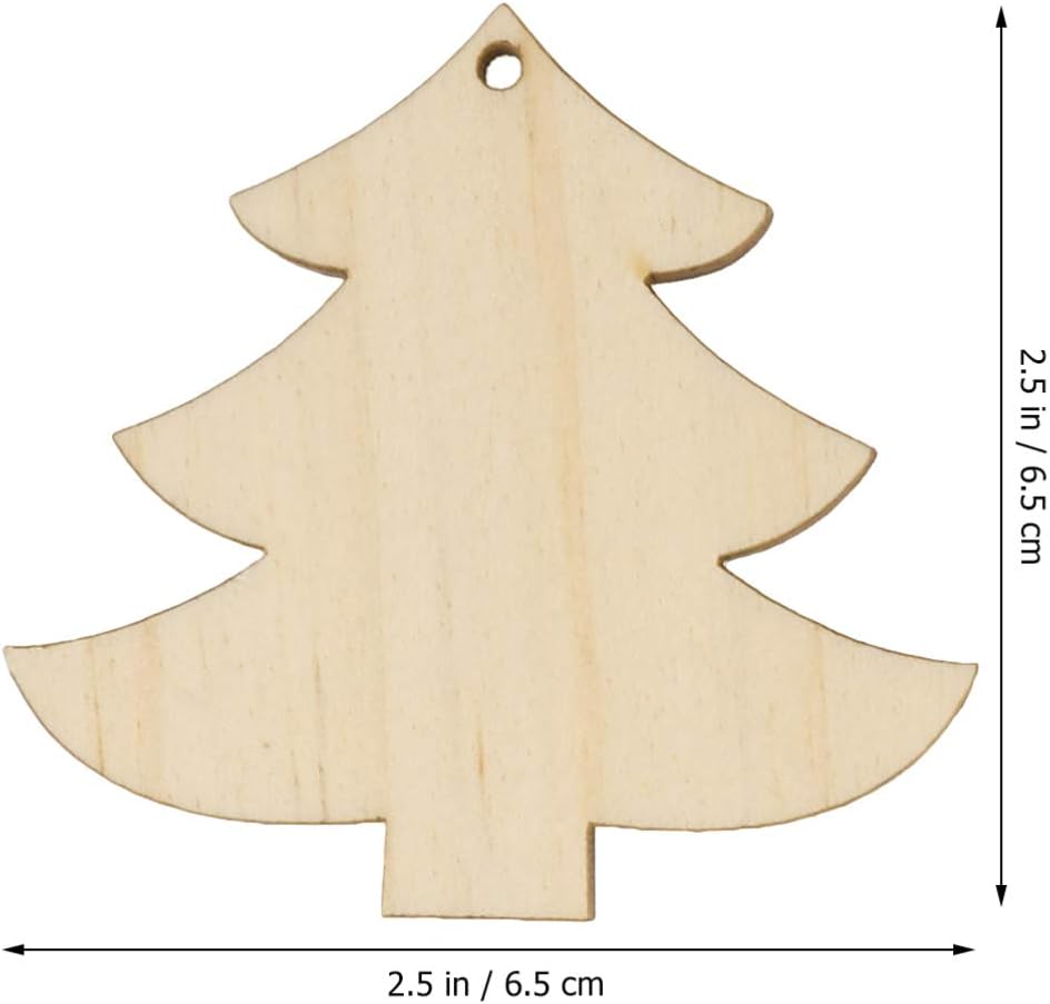 Unfinished Wood Woodcrafts Happyyami 10pcs Hanging Wooden Christmas Tree Decorations Ornaments Unfinished Wood Angel Cutouts Shapes Wooden Slices For Diy Craft Painting Uni Tankers Dk