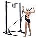 Squat Rack Straps and Chart Hooks - Compatible with Crossover Cord Shoulder Resistance Bands - Crossover Symmetry