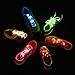 DAWAY Z02 LED Light Up Shoelaces - Nylon Glow Shoes Laces with Three Flashing Modes Cool Safety Accessories for Dancing Hip-hop Cycling Running(Colorful)
