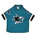 Pets First NHL San Jose Sharks Jersey for Dogs & Cats, Small. - Let Your Pet Be A Real NHL Fan!