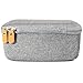 InGo Portable Bluetooth Speaker Case for Bang & Olufsen Beoplay P6 Portable Bluetooth Speaker, Extra Shock Absorbing Soft Foam Padding, Zipper mesh Accessory Pocket, Featured Contrast Color Handle