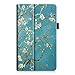 Fintie Folio Case for Amazon Fire (Previous 5th Generation, 2015 7 inch) - Slim Fit Premium Vegan Leather Standing Protective Cover, Blossom
