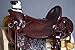 HILASON 15 in Western Horse Wade Saddle Leather Ranch Roping Mahoganythumb 4