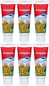 Colgate Pasta Dental Para Bebes Y Ninos Sin Fluoruro 1 75 Onzas Paquete De 6 Beauty Amazon Com
