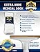 Extra Wide Medical Diabetic Socks for Men, Superior Stretch in the Foot, Ankle, Calf (26