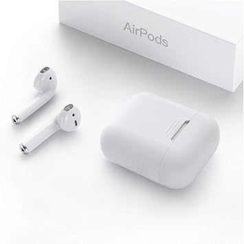QCBHD Cubierta protectora Airpods, funda protectora del ...