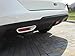 Generic Chrome Rear Fog Light Lamp Cover Trims Fit For Nissan X-Trail Rogue 2014 2015 2016