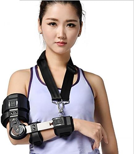 LL-Medical Orthopedic Elbow- Joint,Wrist Sprain, Arm fracture sling shoulder Adjustable Protector Extremity Fracture,Rehabilitation Race Stretching Training