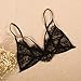 FAPIZI ♥ Lingerie ♥ Women Sexy Black Lace Swimsuit Bandage Vest Lingerie Bra Top (XL, Black)